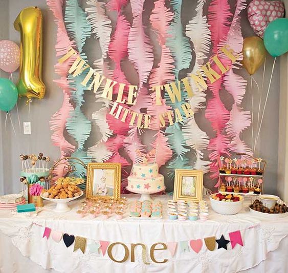 Ideas para Cumpleaños de Niñas con una decoración infantil