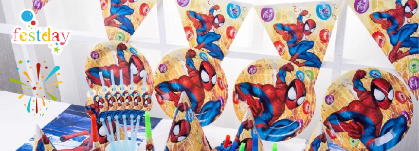  Ideas de Cumpleaños Hombre Araña o Spiderman con muchos dulces