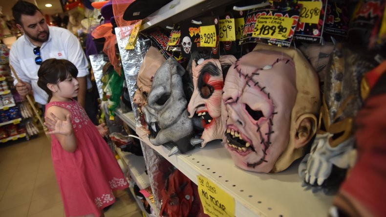 Diferentes tipos mascaras latex Chile para Halloween