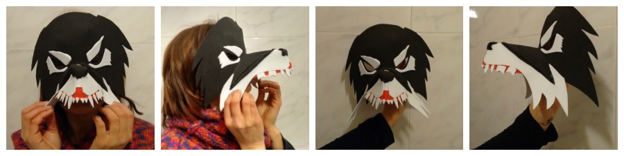 Las mejores ofertas en Disfraz de Lobo máscaras y antifaces