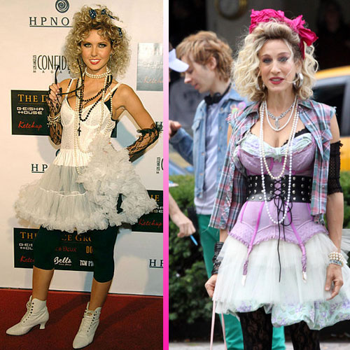 Compra online Disfraz de Madonna Años 80 para mujer