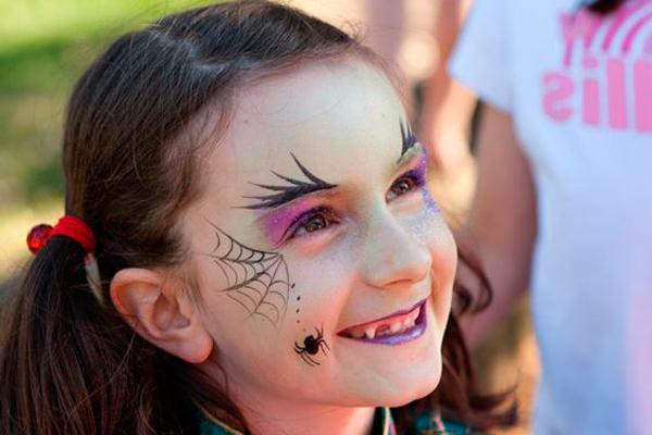 Ideas de Maquillaje para niñas en Halloween - Cotillon y Cumpleaños