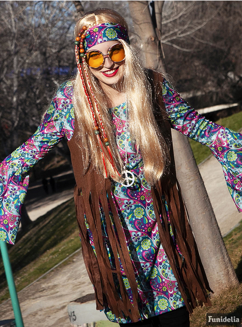 Terapia Cha aprender Accesorios para un disfraz de Hippie - Cotillon y Cumpleaños